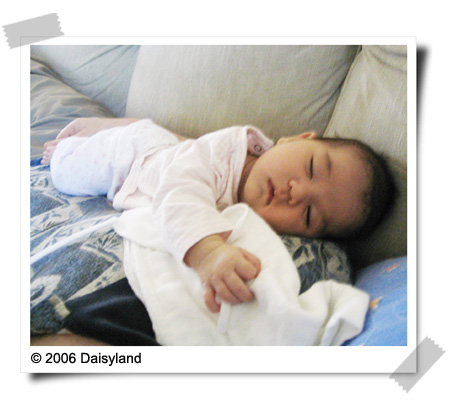 Sleeping Baby Anya