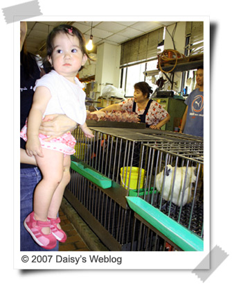Anya at the traditional market