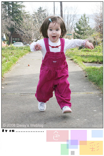Anya Running to Mommy