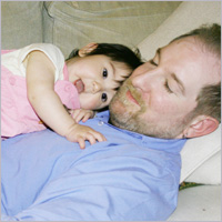 Anya and Daddy