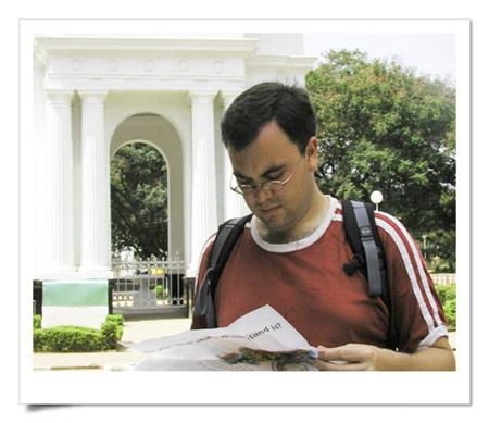 Man Reading Map