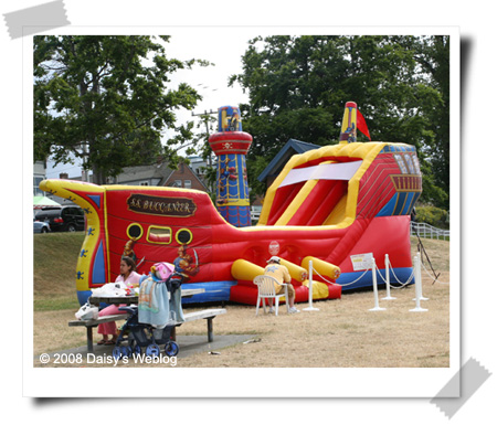another inflatable pirate ship