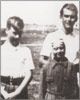 Audrey with half-brothers, Ian and Alexander