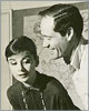 With Mel Ferrer