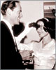 With Mel Ferrer