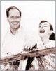 With Mel Ferrer