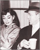 With Fred Astaire, 1956