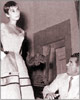 With Salvatore Ferragamo, 1954
