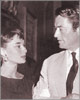 With Gregory Peck, 1953
