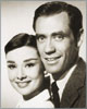 With Mel Ferrer