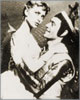 With Mel Ferrer in Ondine, 1954